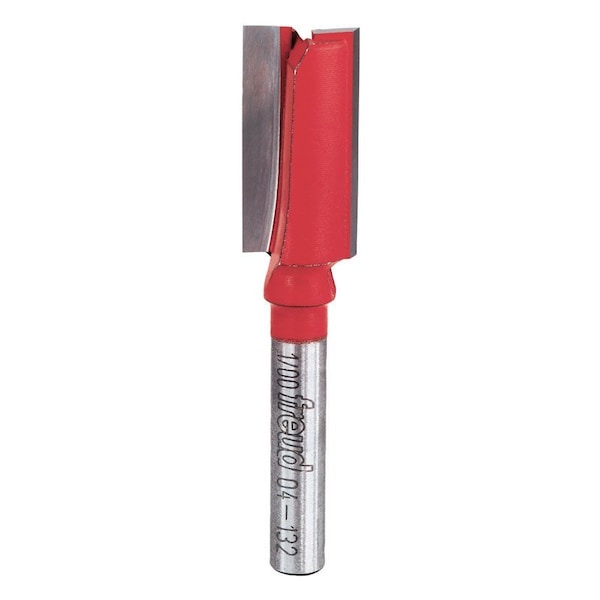 Diablo Freud 1/2 in. D X 1/2 in. X 2-1/8 in. L Carbide Double Flute Straight Router Bit 04-132 - main
